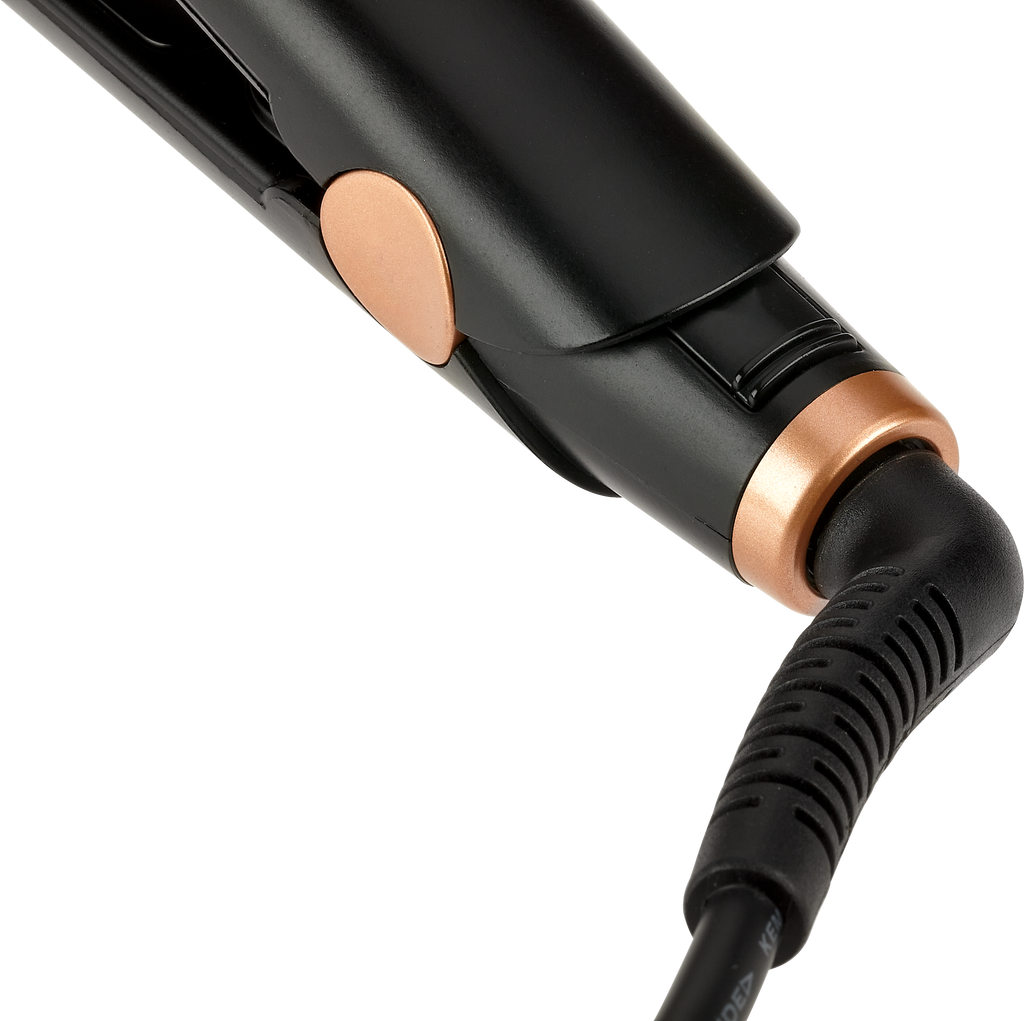 PLUG & GO! Styling & Straightening Iron schwarz
