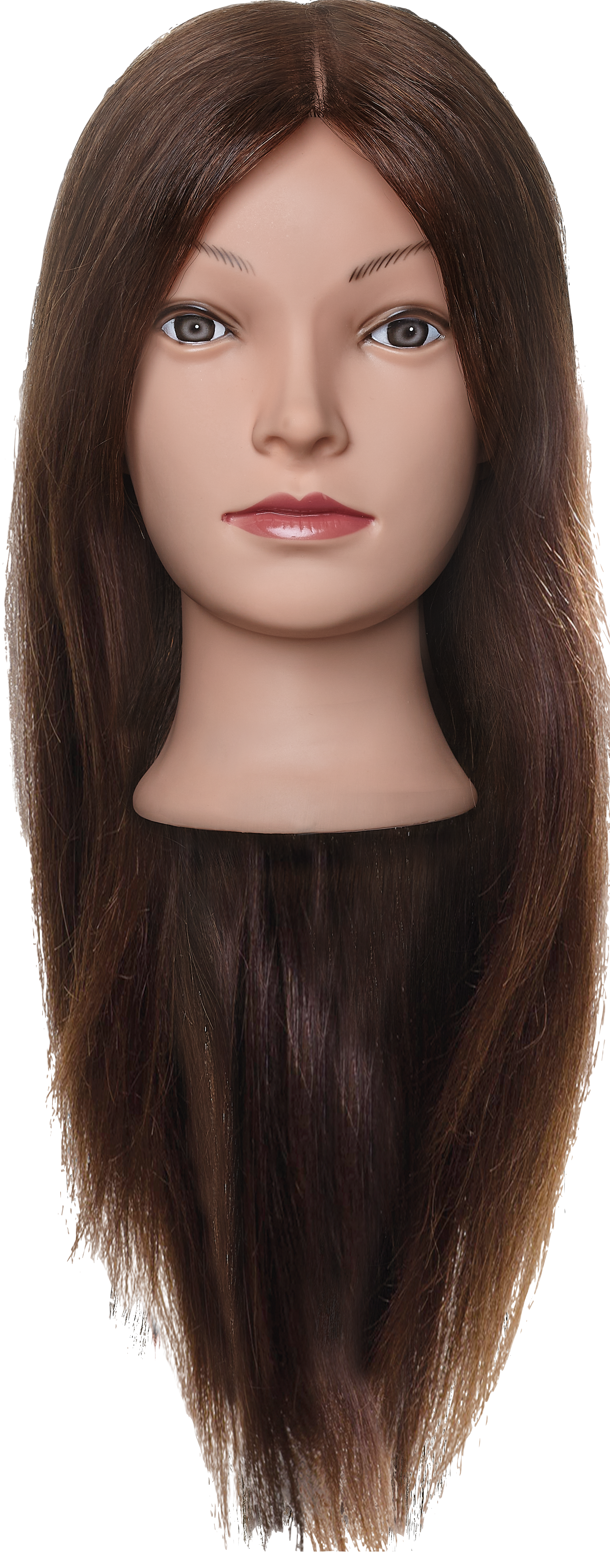 LINA Naturhaar-Mix braun 50cm