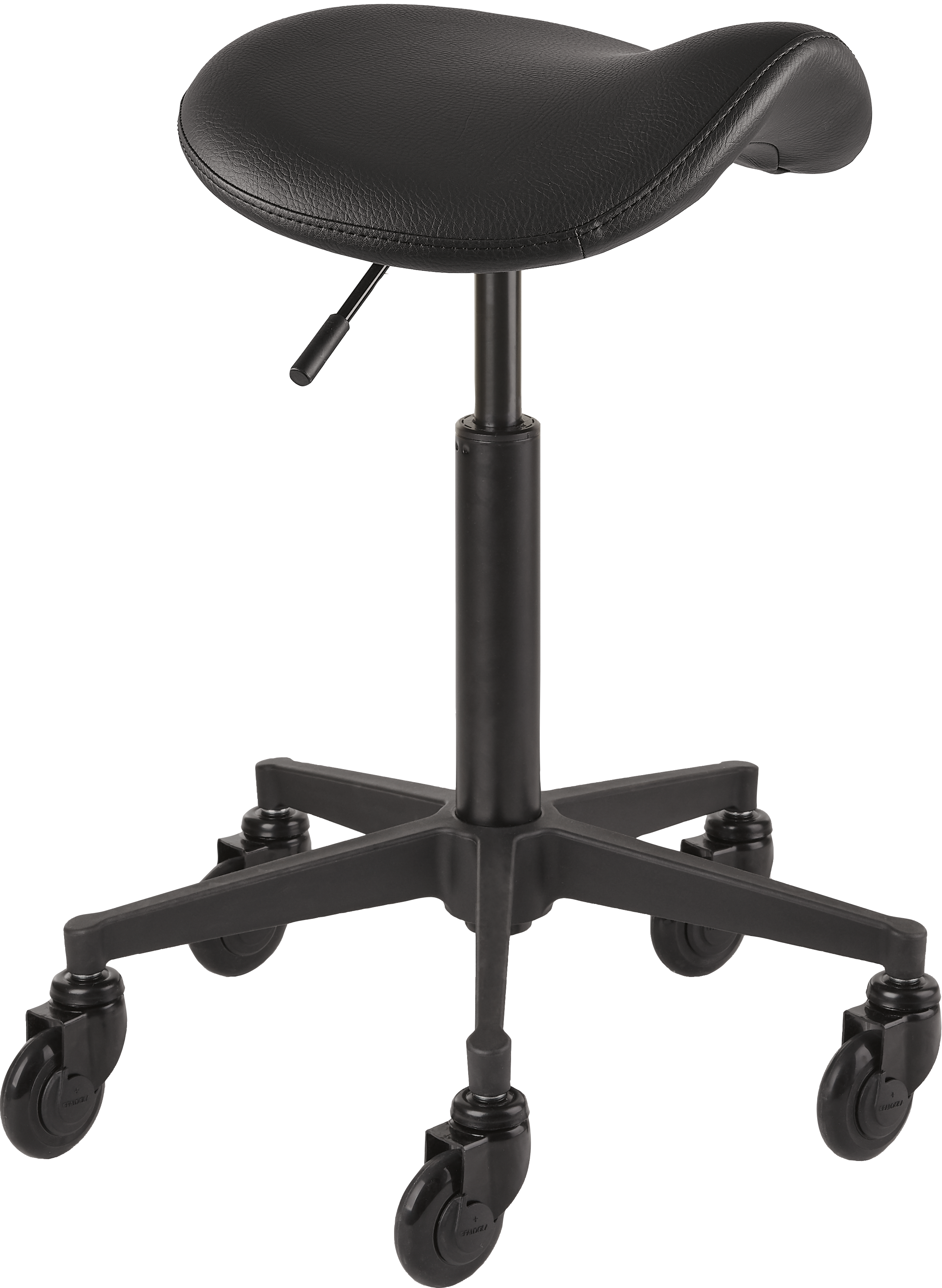 CliCTEC COMFY SADDLE Rollhocker M schwarz