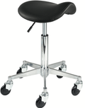 CliCTEC SADDLE COMFY Rollhocker M silber
