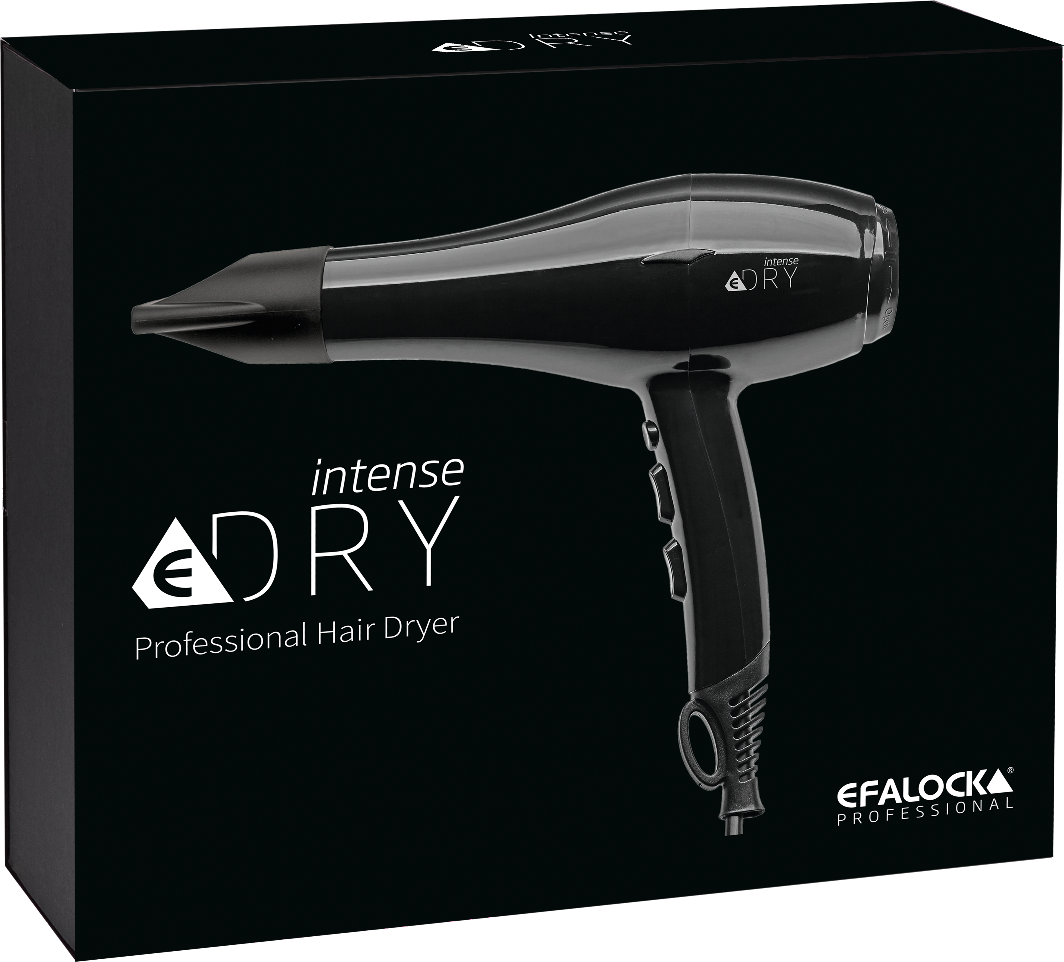 eDRY intense Haartrockner schwarz