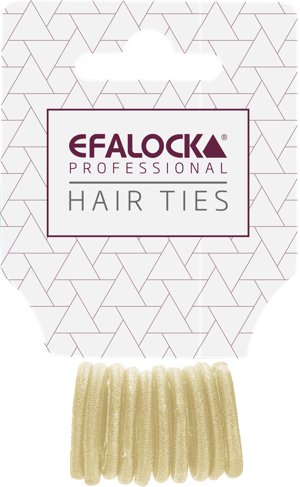 Haargummis mini blond 10Stk.
