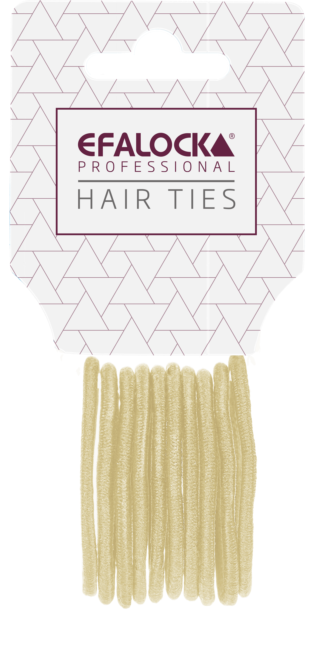 Haargummis klein blond 10Stk.