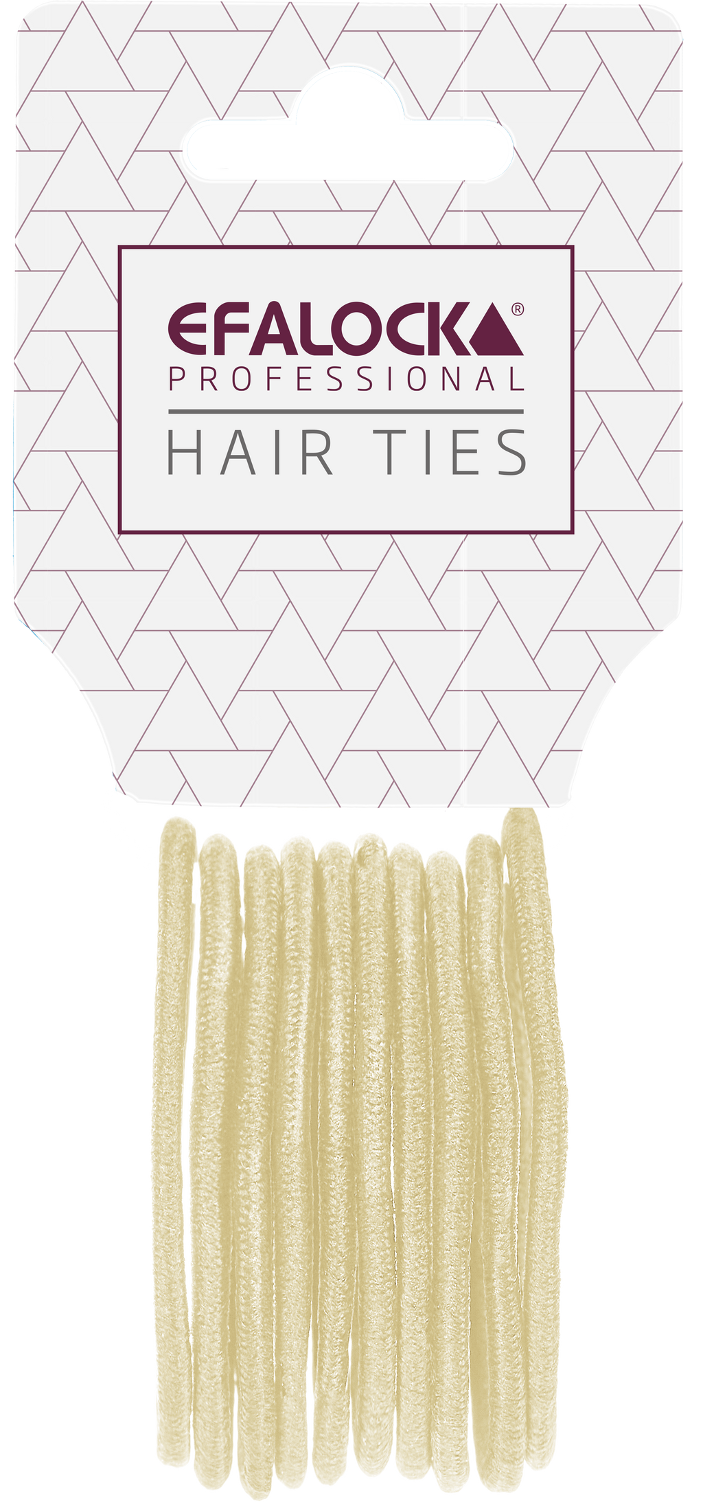 Haargummis standard blond 10Stk.