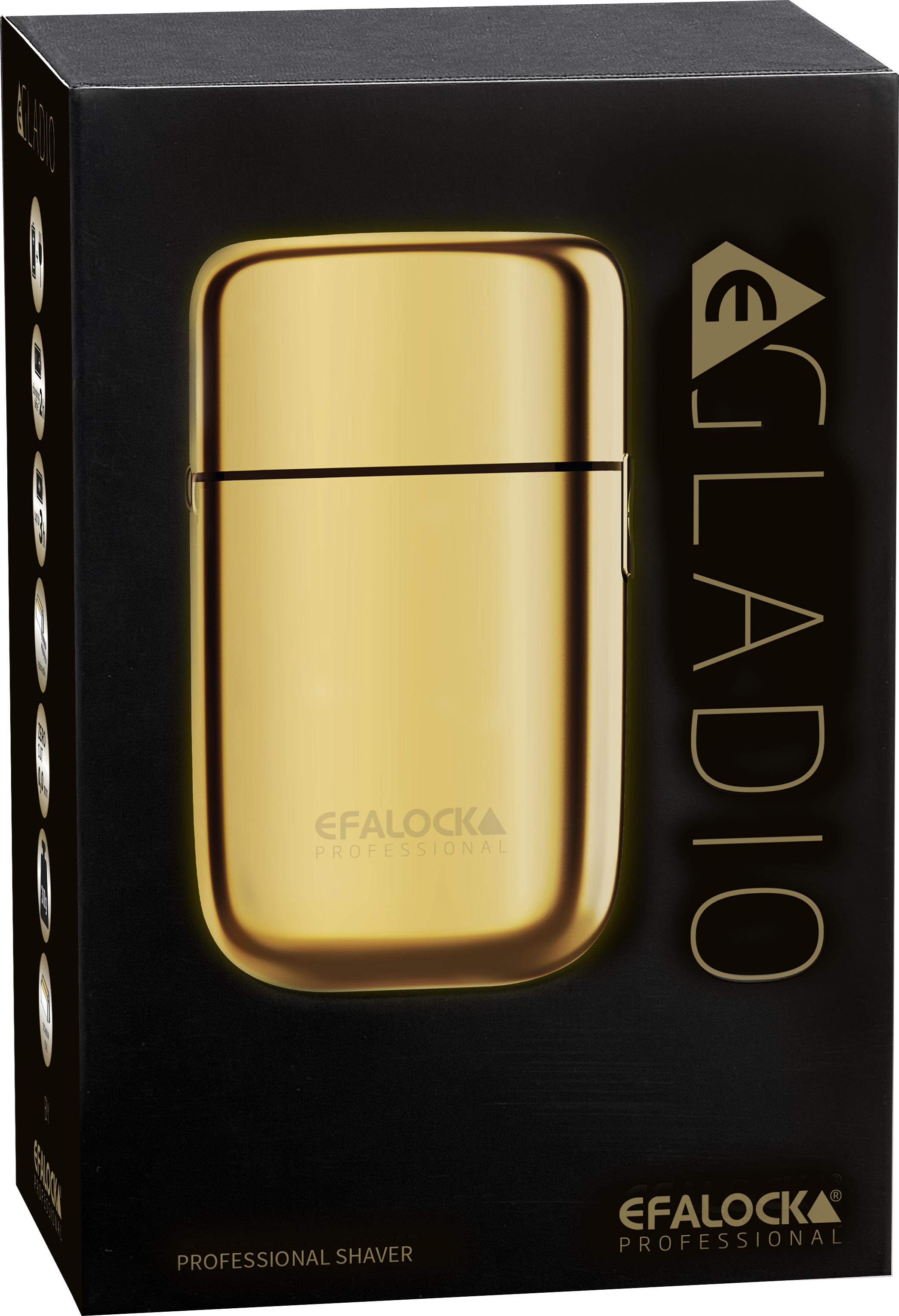 eGLADIO Doppelfolienrasierer gold