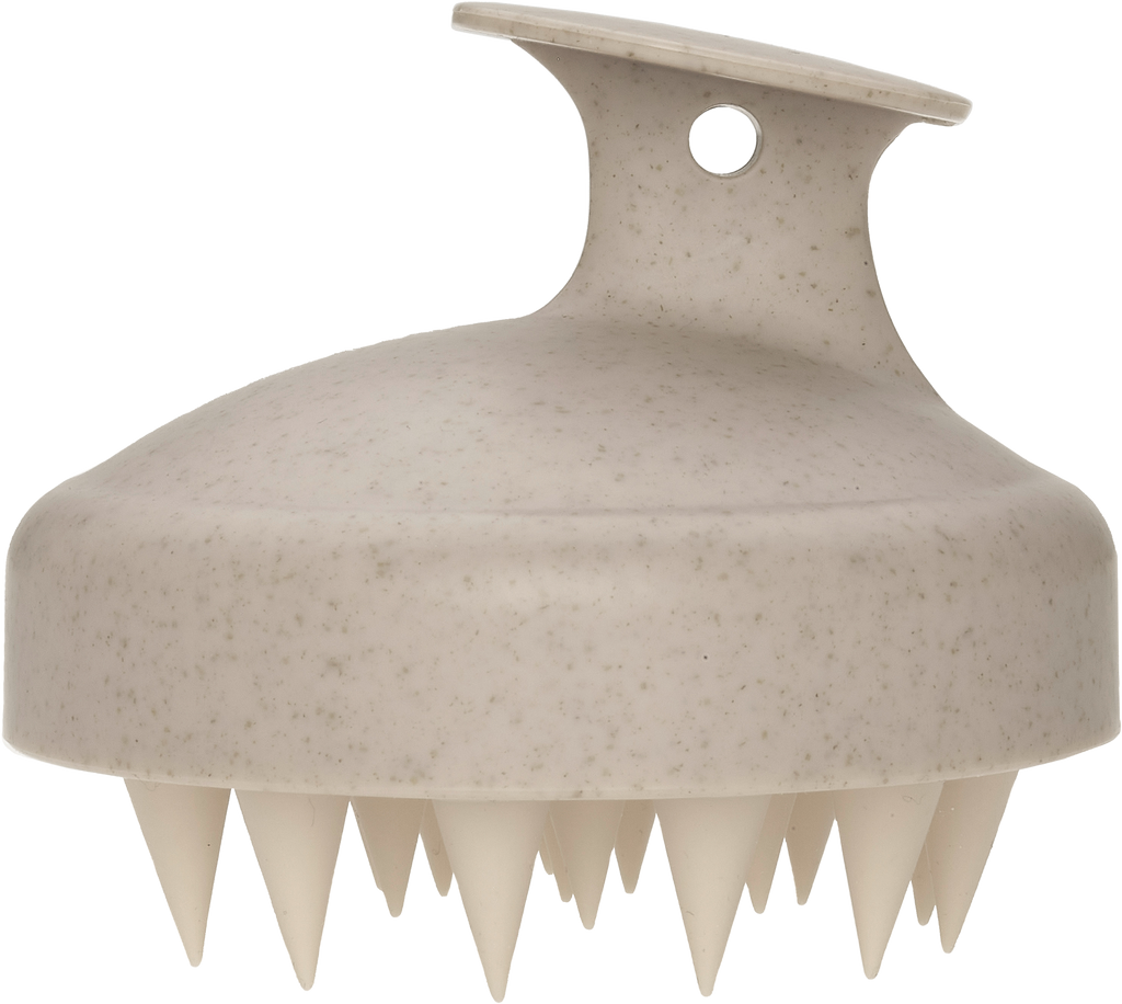GREEN SHAMPOO BRUSH Shampoo-/Kopfmassagebürste PureGREEN beige
