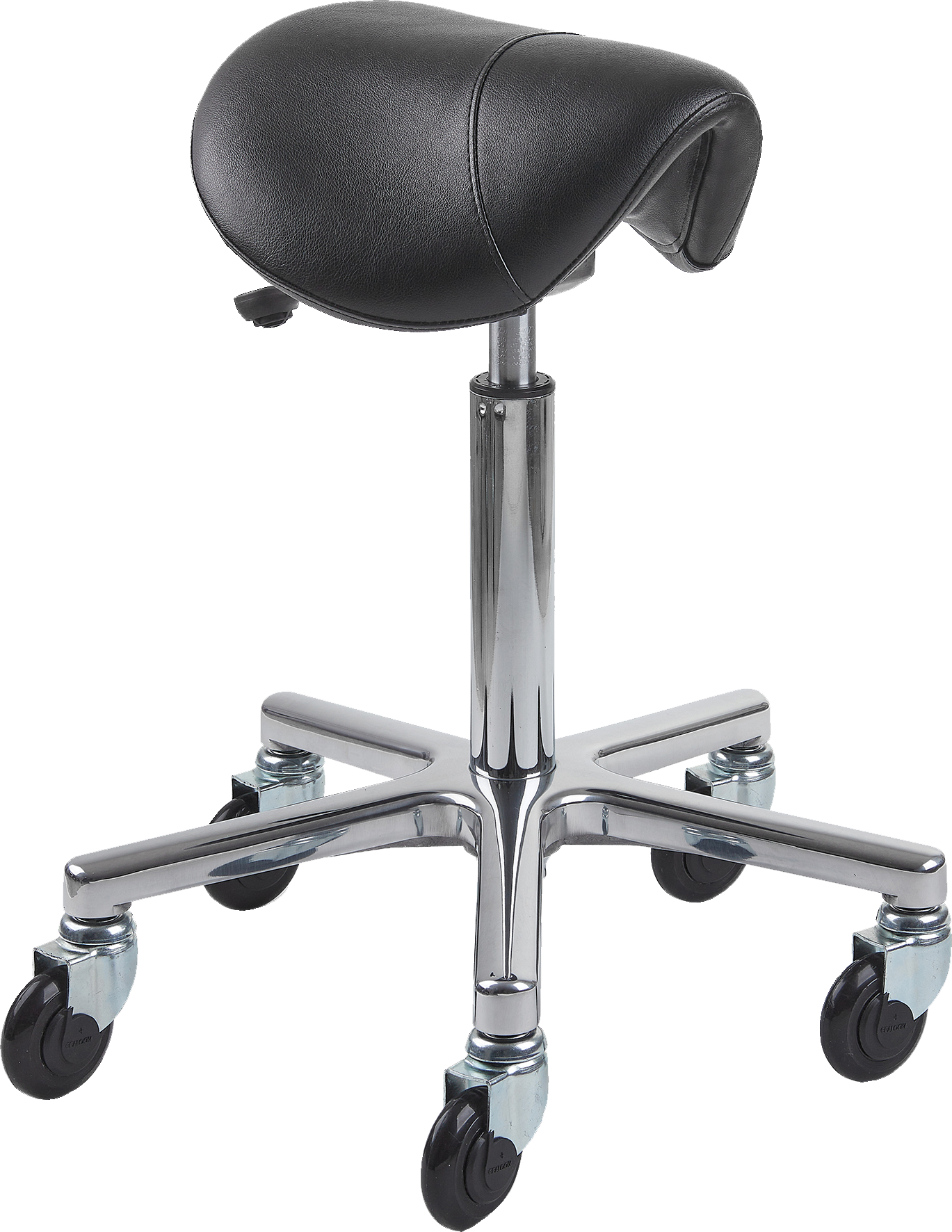 CliCTEC CLASSIC SADDLE LADY FIT Rollhocker M silber