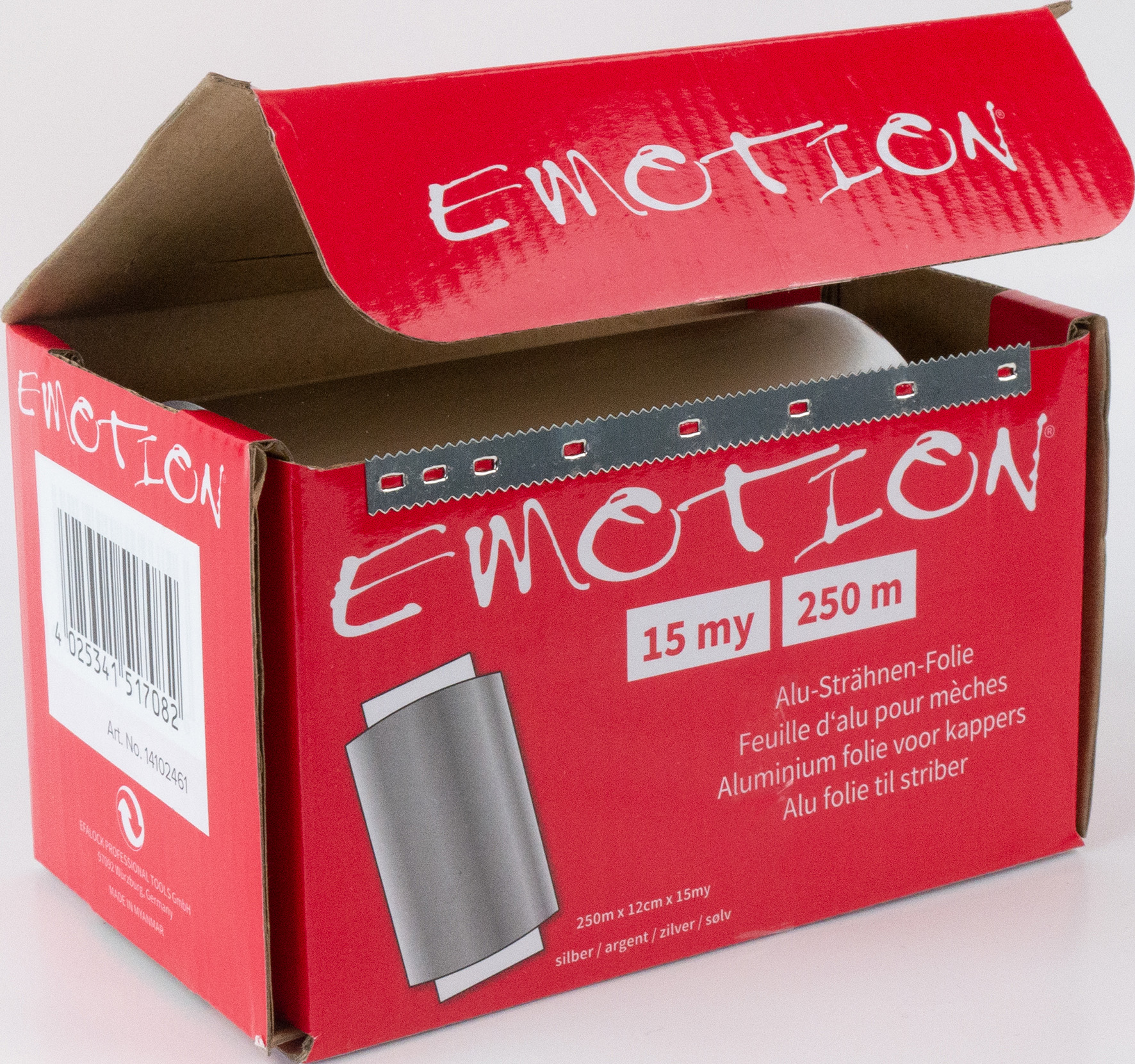 Emotion Strähnen-Alufolie 250m/15my/12cm