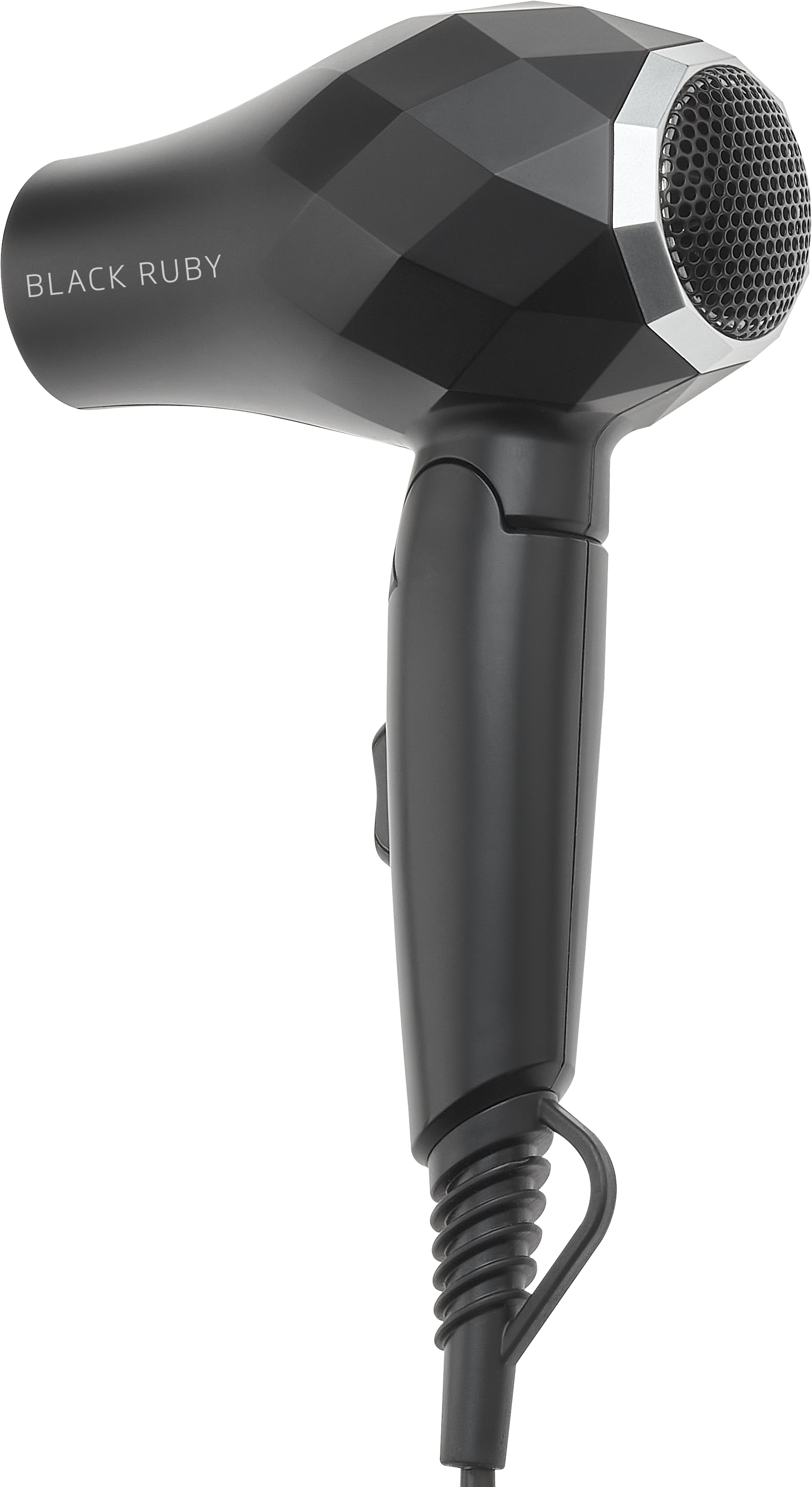 BLACK RUBY Mini-Haartrockner schwarz