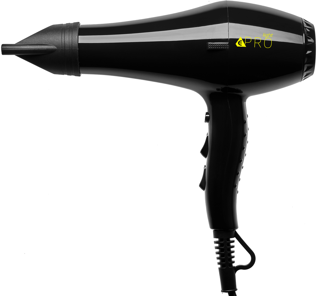 ePRO light Haartrockner schwarz