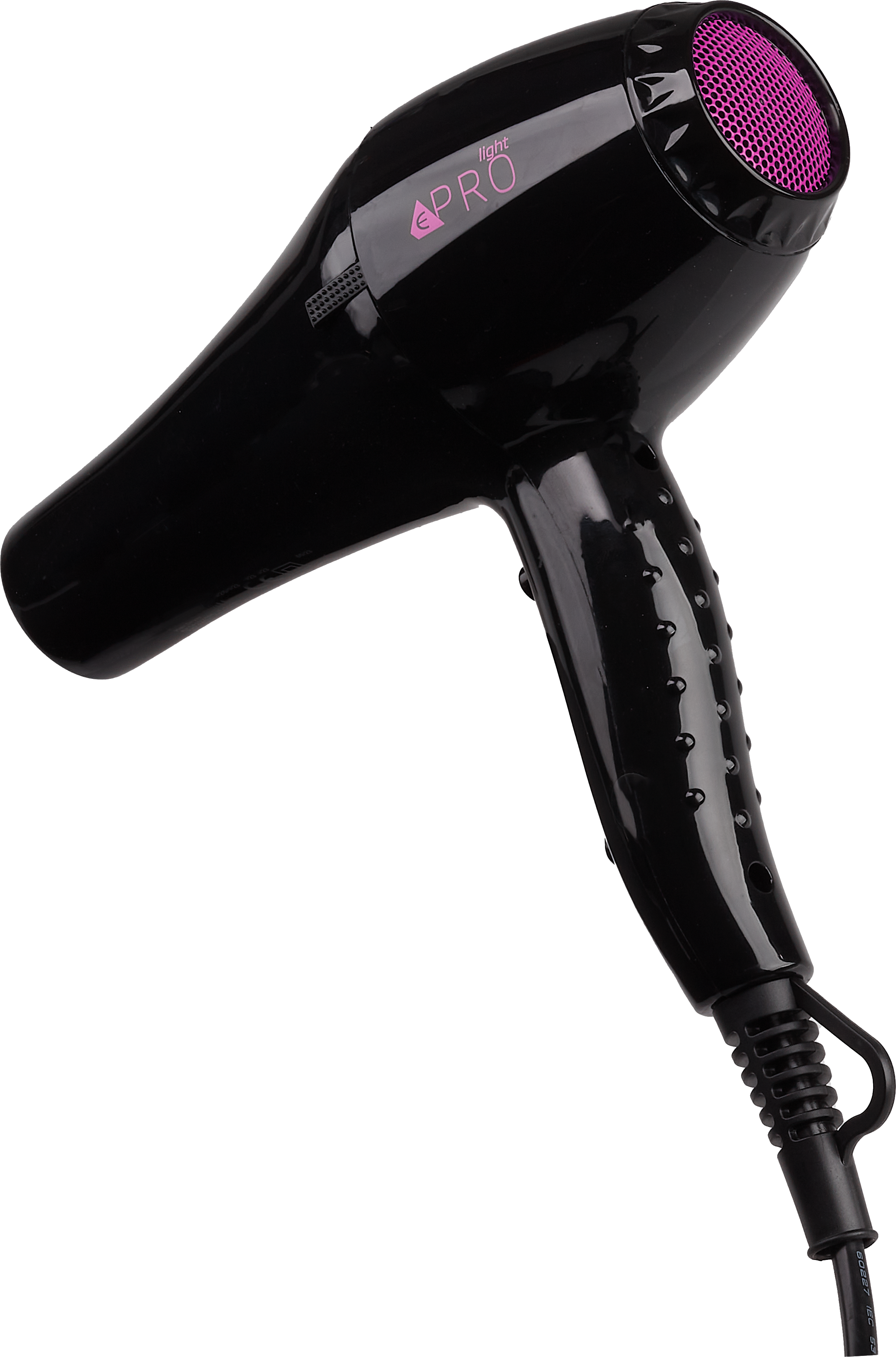 ePRO slim Haartrockner schwarz