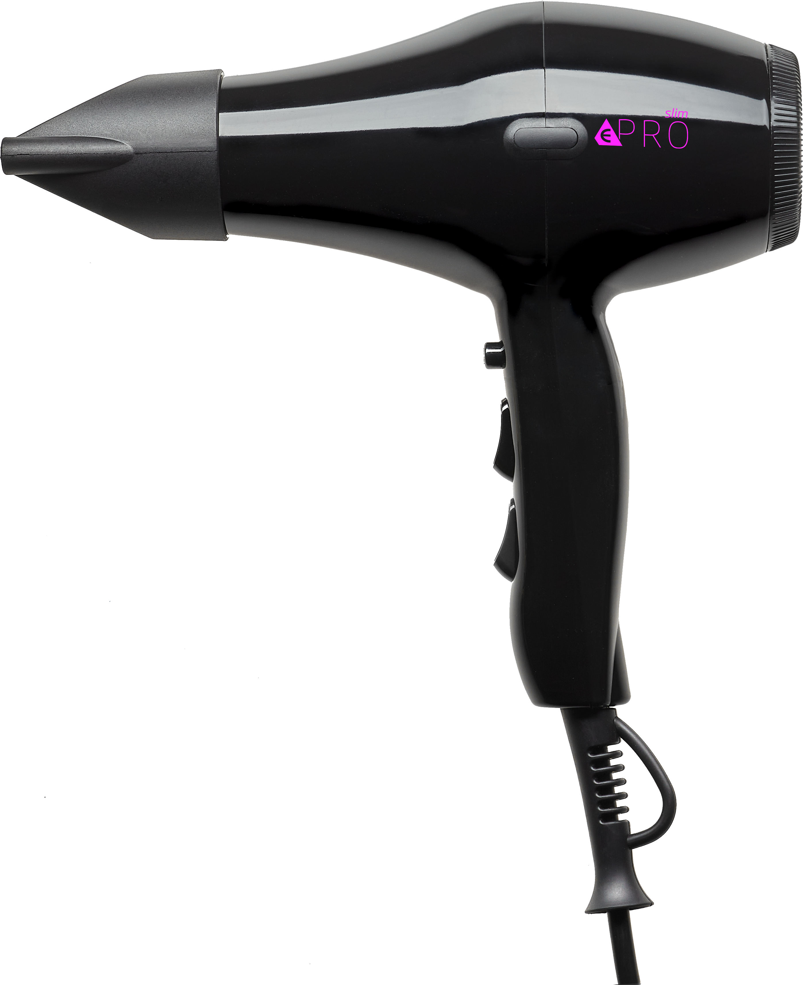 ePRO slim Haartrockner schwarz