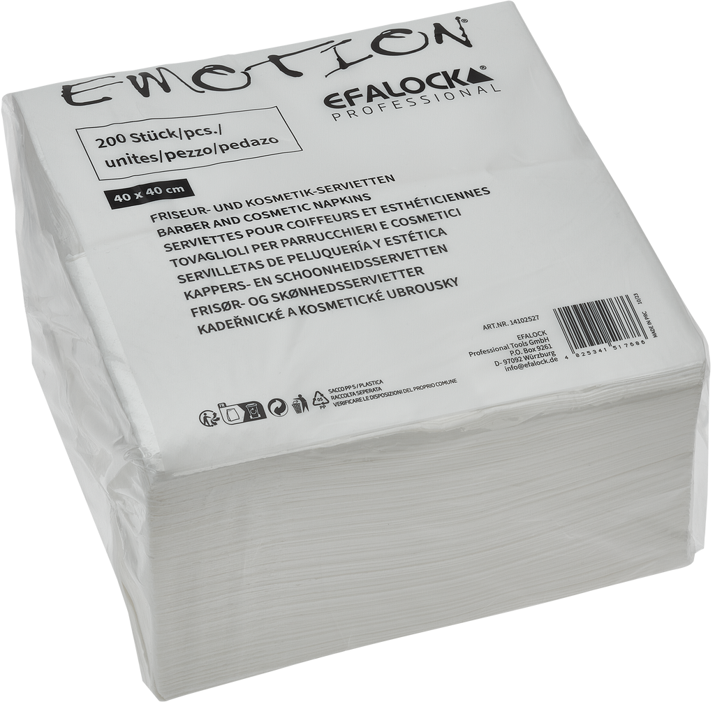 Emotion Kosmetikservietten weiß 200Stk.