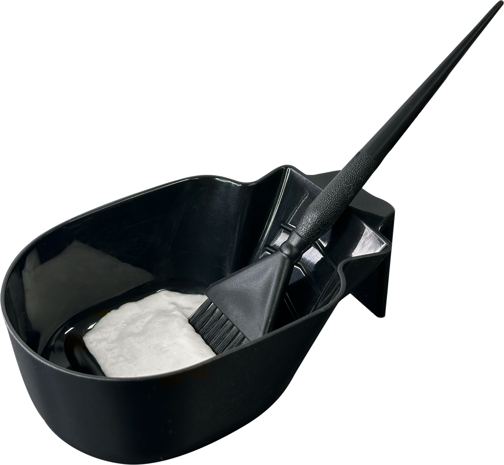 SQUARE Färbeschale rechteckig 450ml schwarz