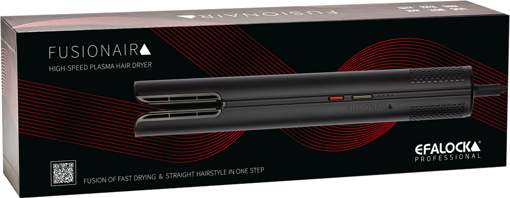 FUSIONAIR High-Speed Plasma-Haartrockner schwarz