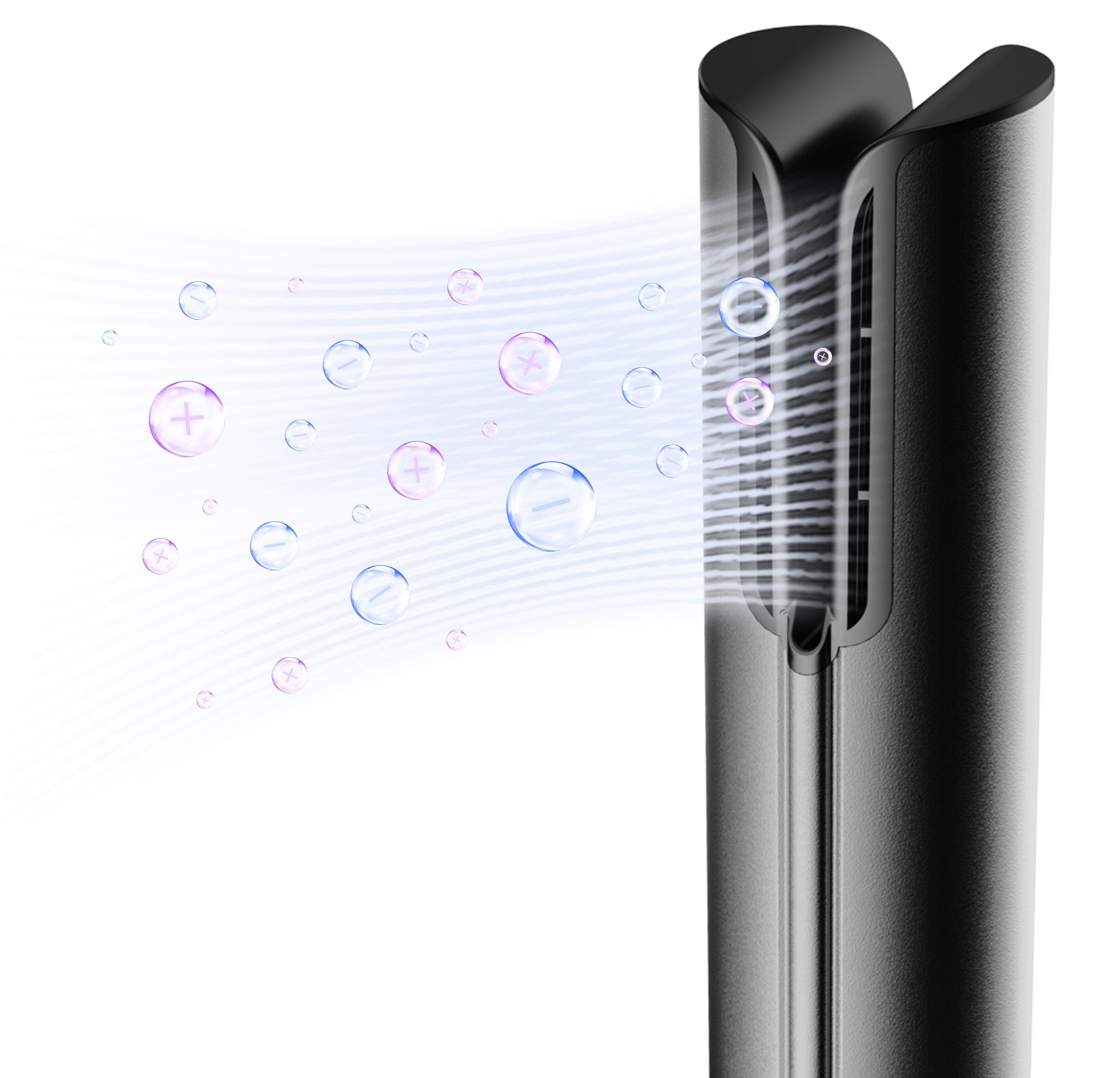 FUSIONAIR High-Speed Plasma-Haartrockner schwarz