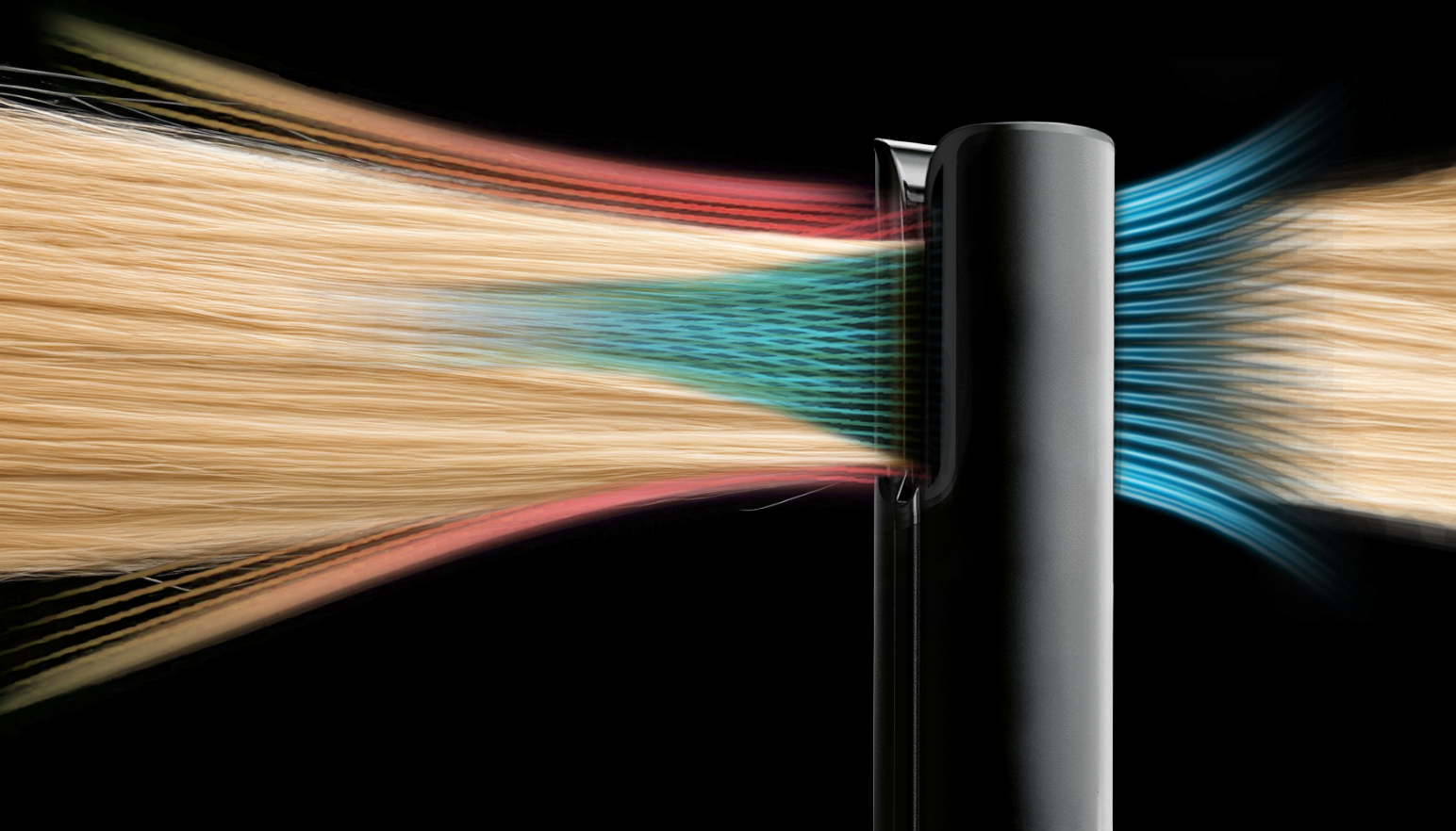 FUSIONAIR High-Speed Plasma-Haartrockner schwarz