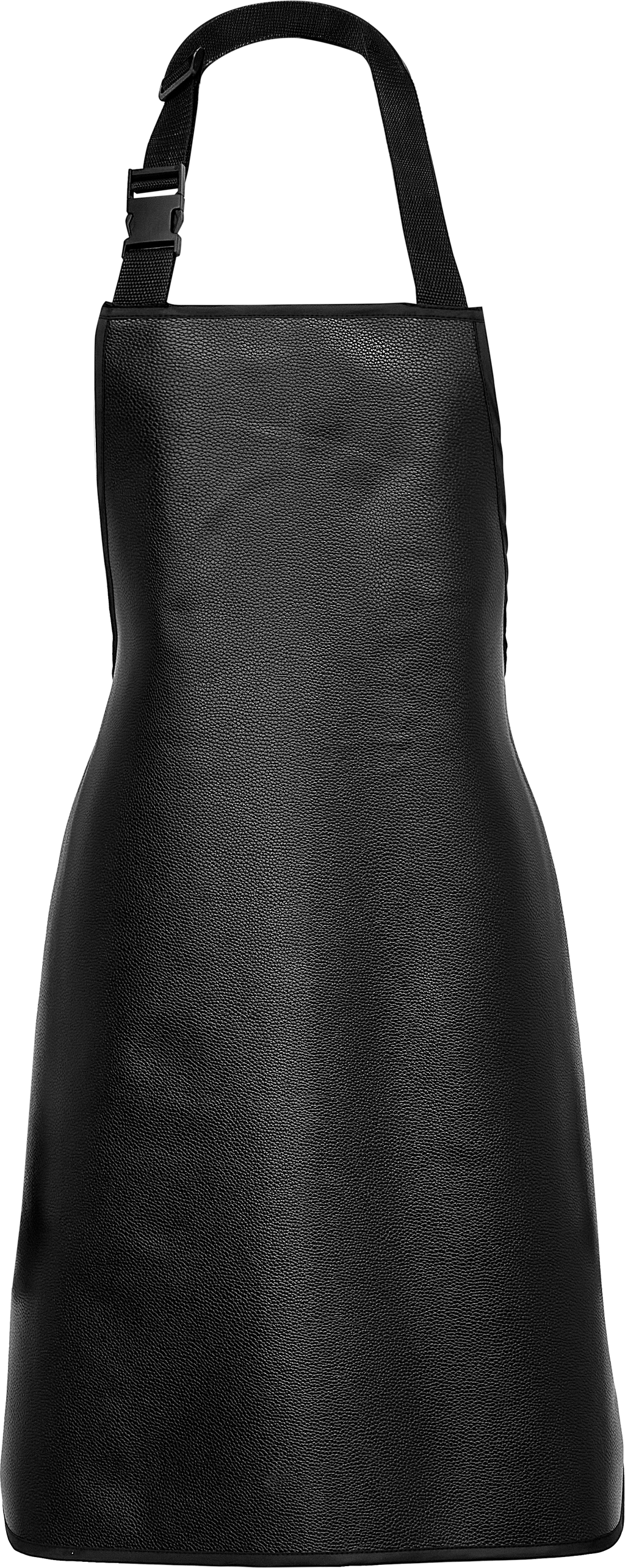 LEATHER LOOK Färbeschürze schwarz