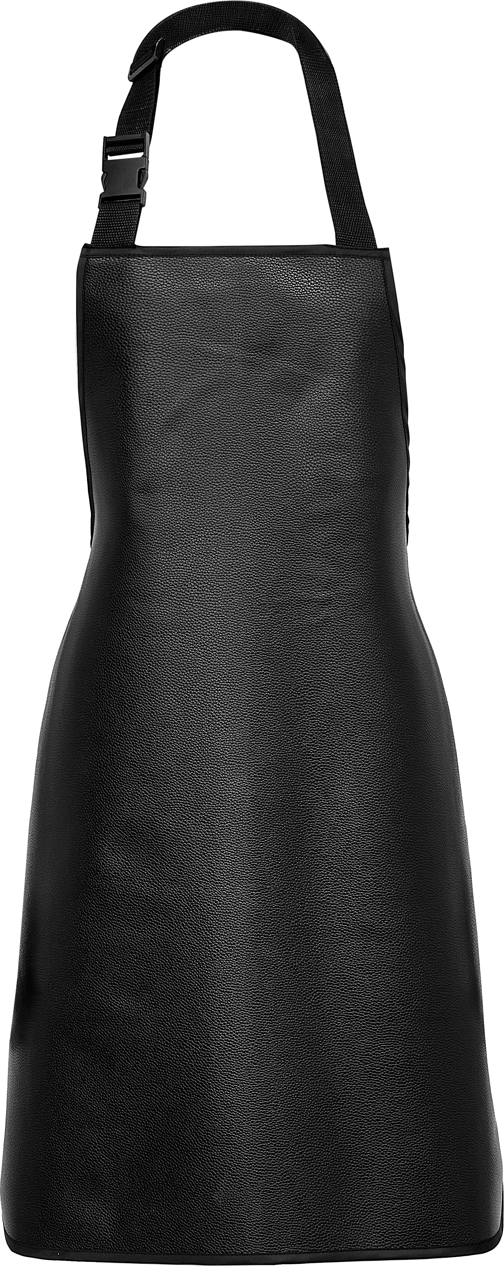 LEATHER LOOK Färbeschürze schwarz