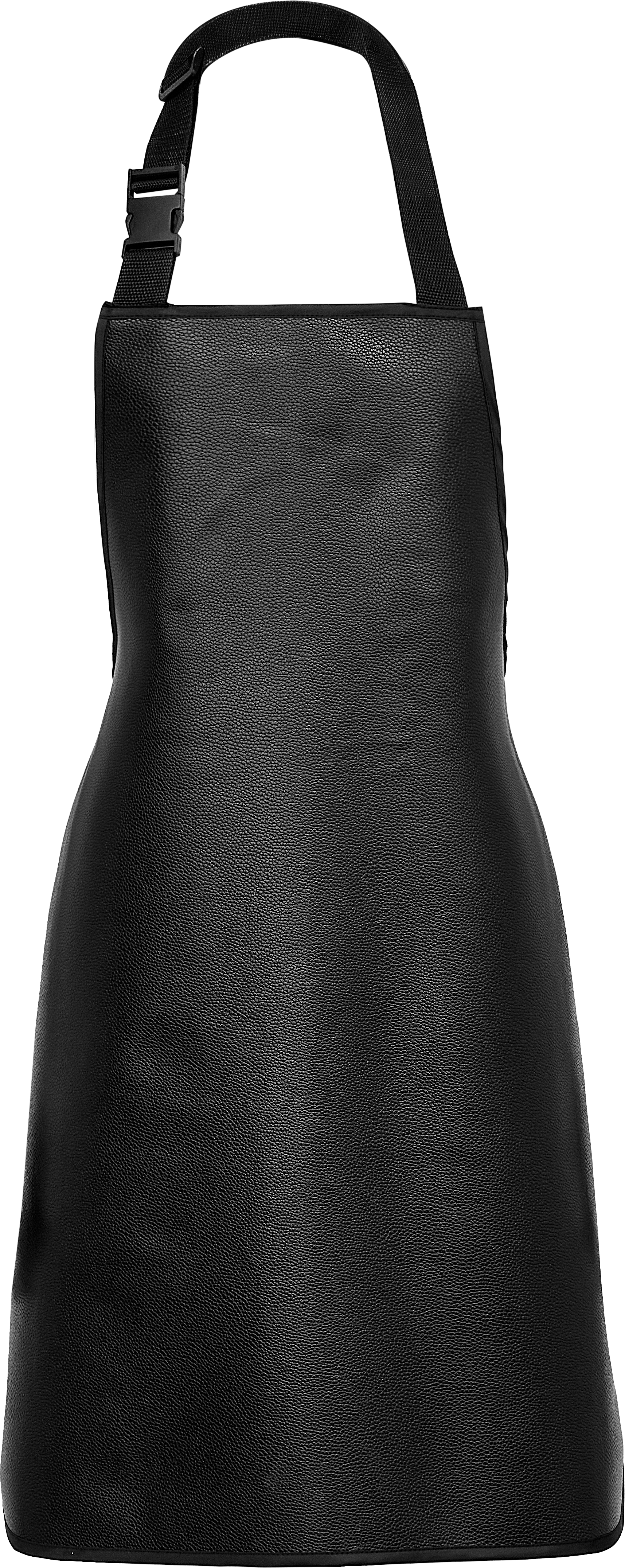 LEATHER LOOK Färbeschürze schwarz