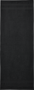 PREMIUM Handtuch 100 x 40cm schwarz