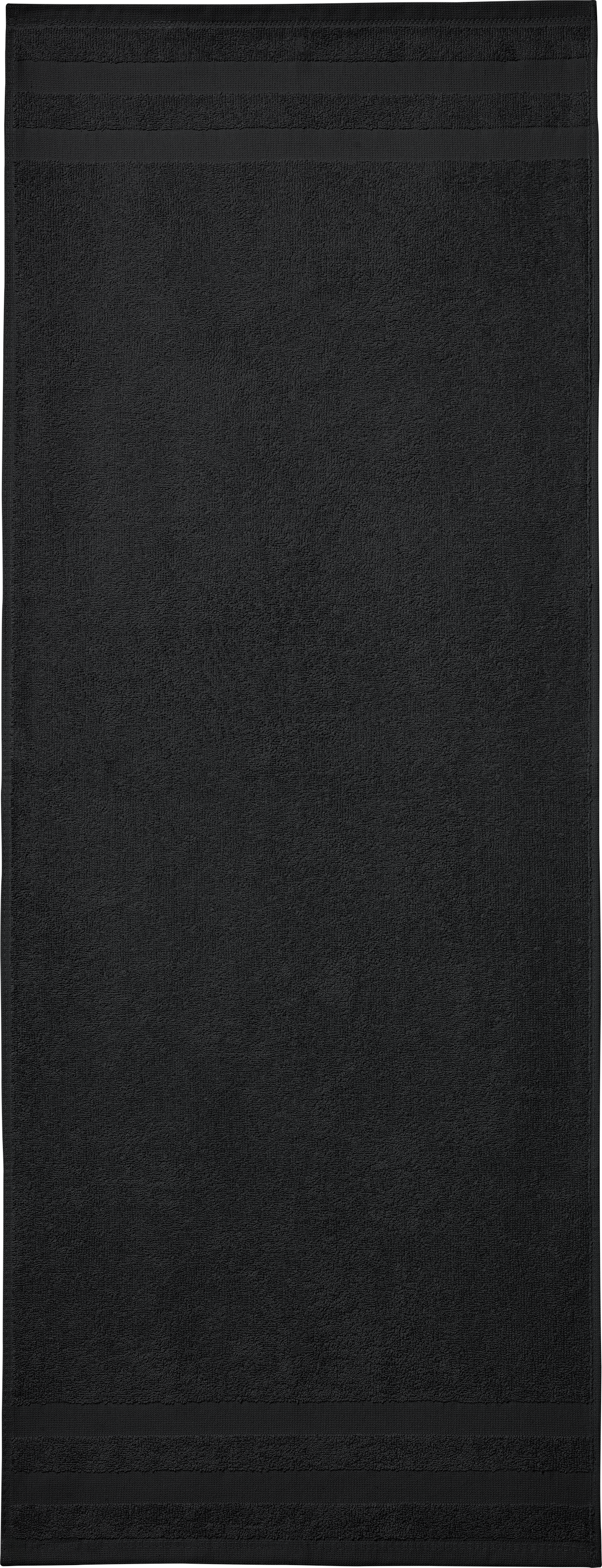 PREMIUM Handtuch 100 x 40cm schwarz