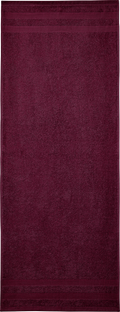 PREMIUM Handtuch 100 x 40cm bordeaux