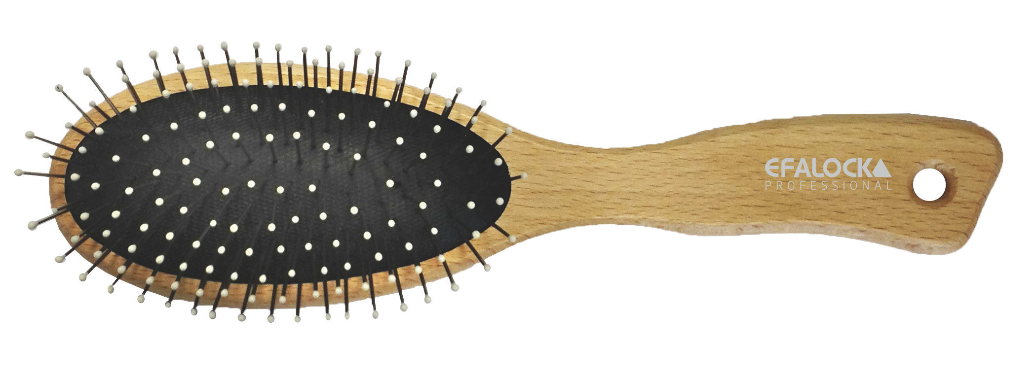 ERGO FIT Draht-Pneumassagebürste oval