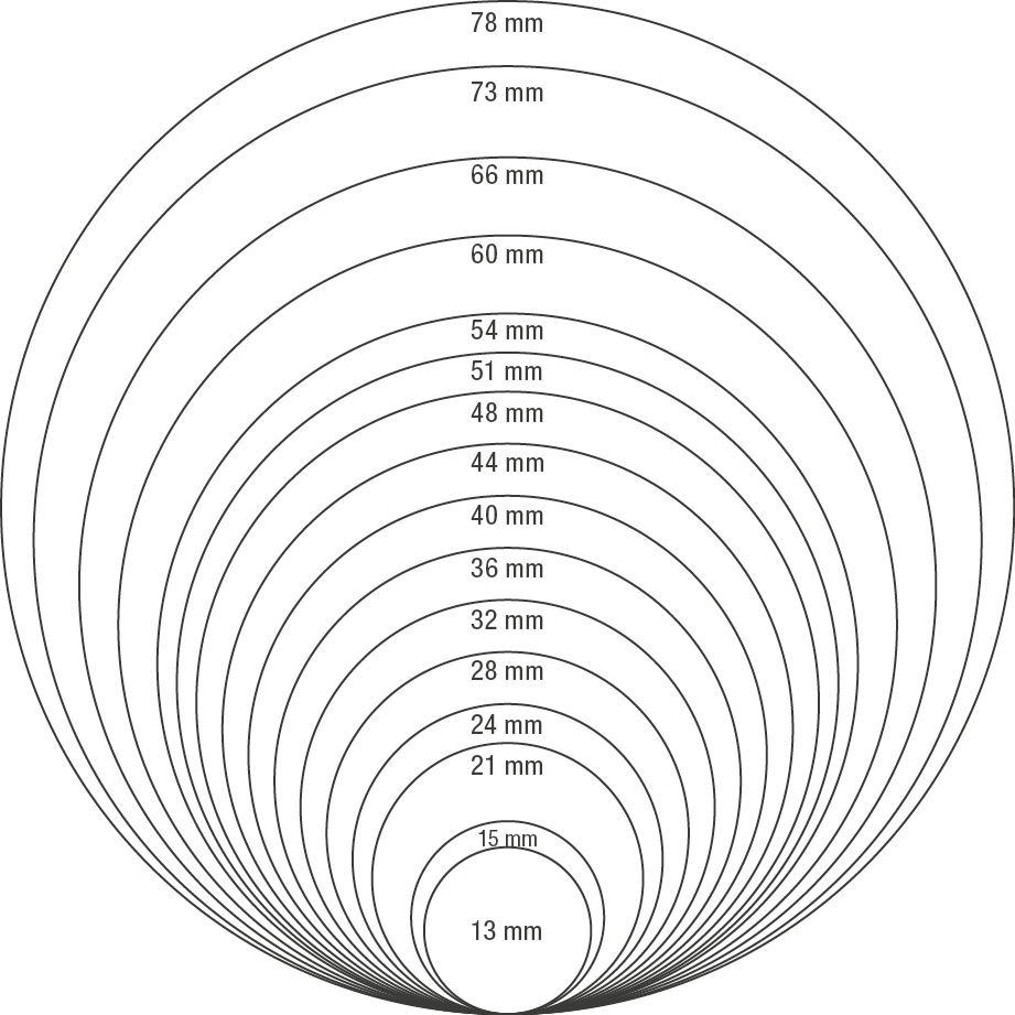 VELCURL Haftwickler 51mm blau 6Stk.