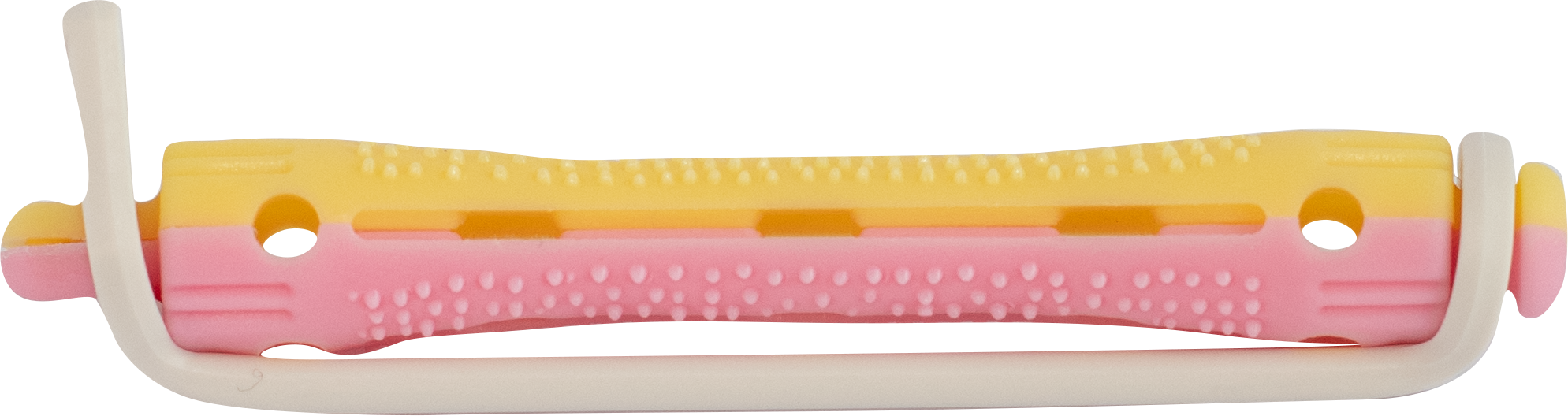 PERM STYLER Kaltwellwickler 70mm - 8mm rosa/gelb 12Stk.