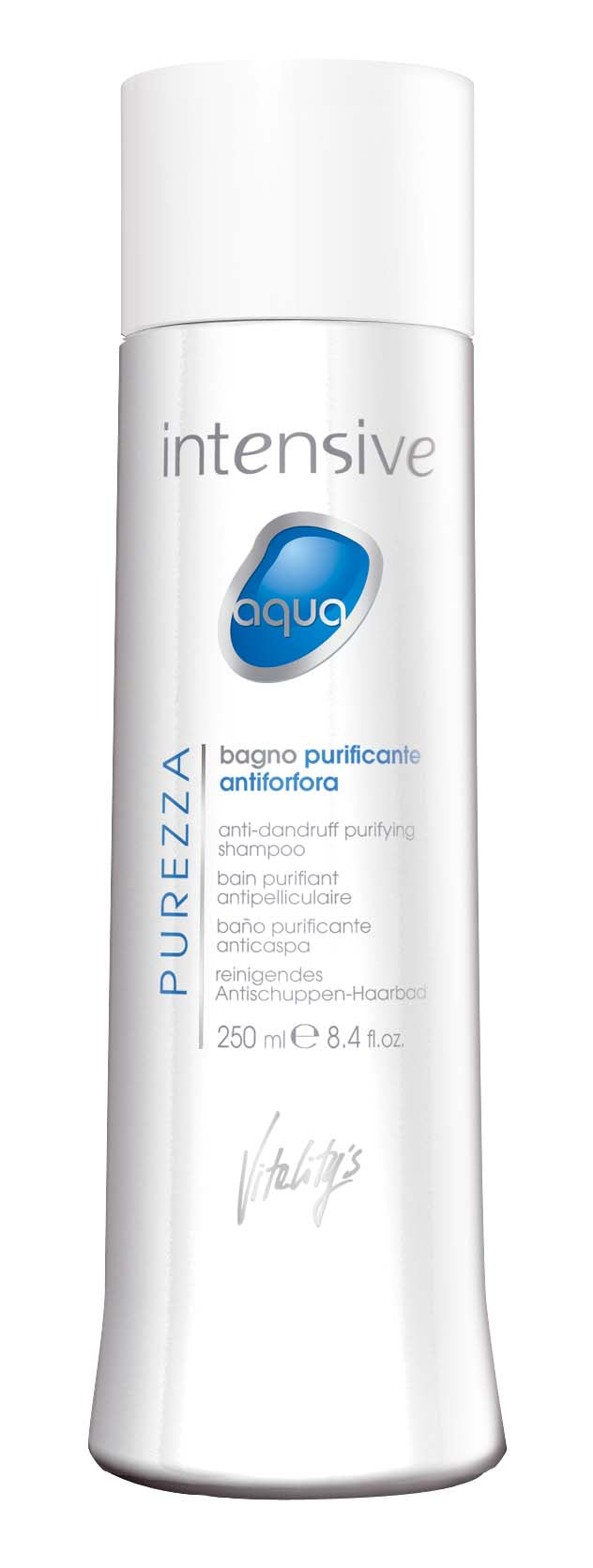 Vitality's Purezza Reinigendes Antischuppen Haarbad 250 ml Intensive Aqua