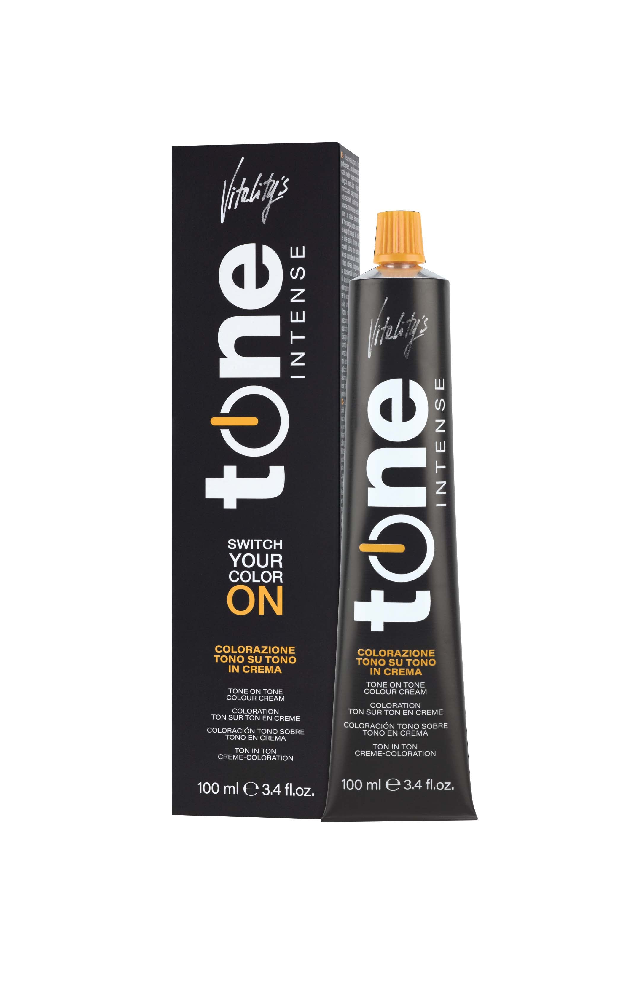 Vitality's Tone 1/0 schwarz 100ml Intense