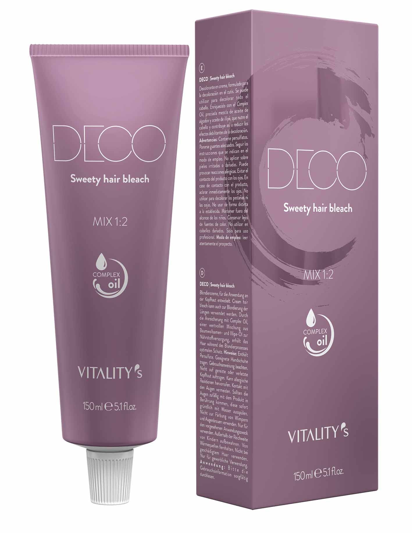 Vitality's Deco Sweety Hair Bleach 150ml Blondierpulver