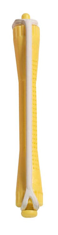 Comair KW-Wkl.12er m.Rundgummi 8mm gelb Länge 91mm Kaltwellwickler