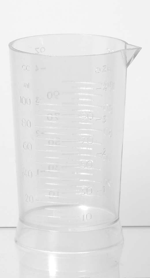 Comair Messbecher 100ml transp.