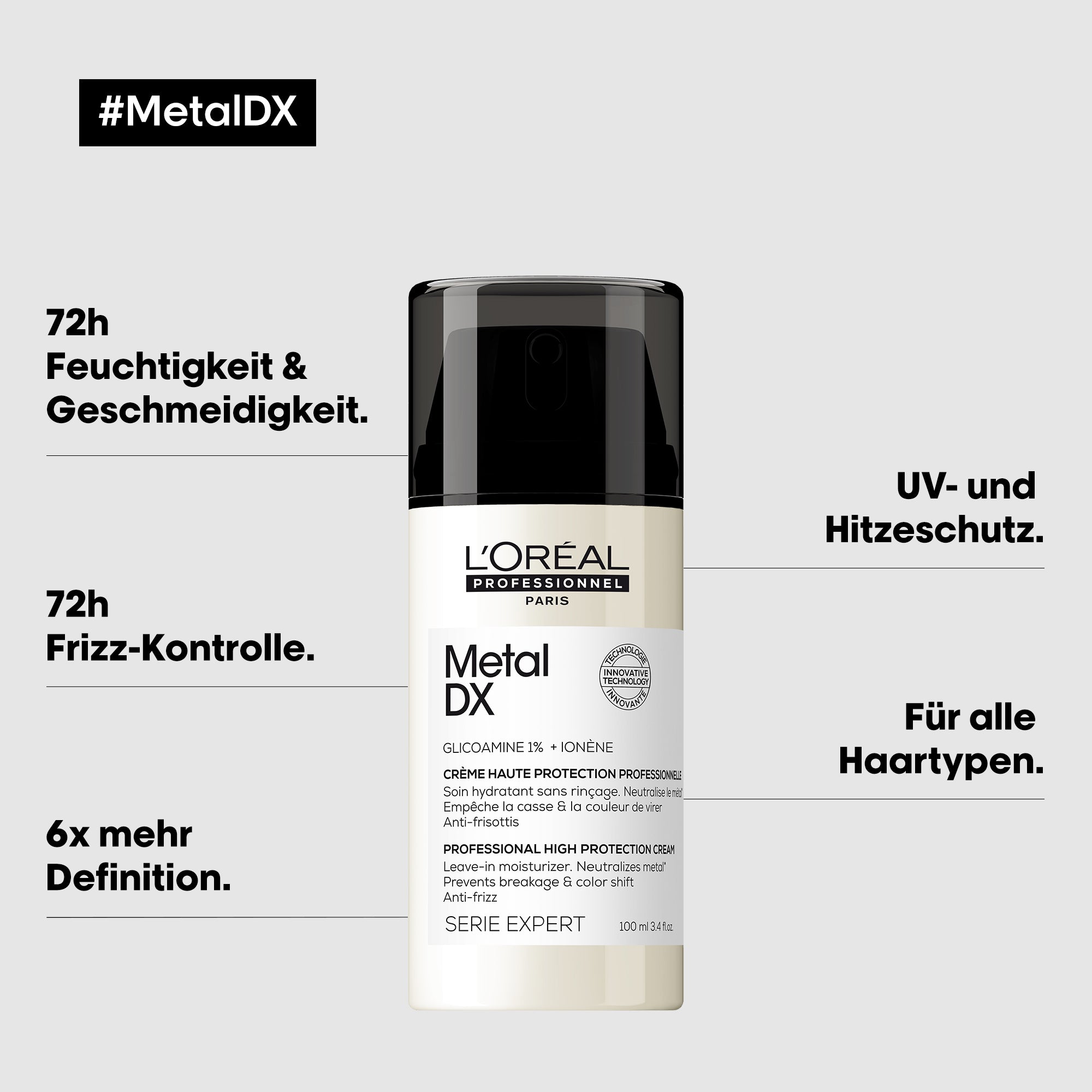 L'Oreal SE Metal DX High Protection Cream 100ml