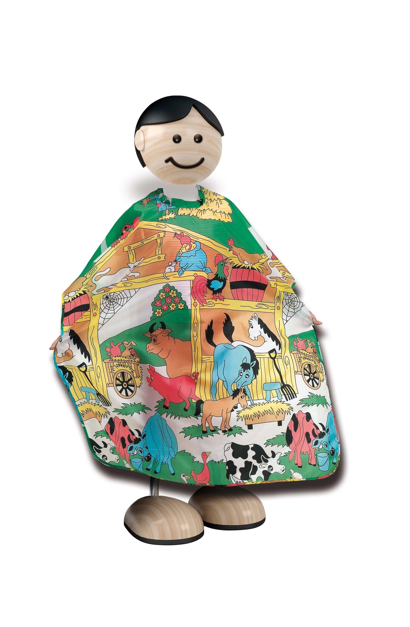 Comair Umhang Kinder Animal Farm Polyester mit Band 90x125cm