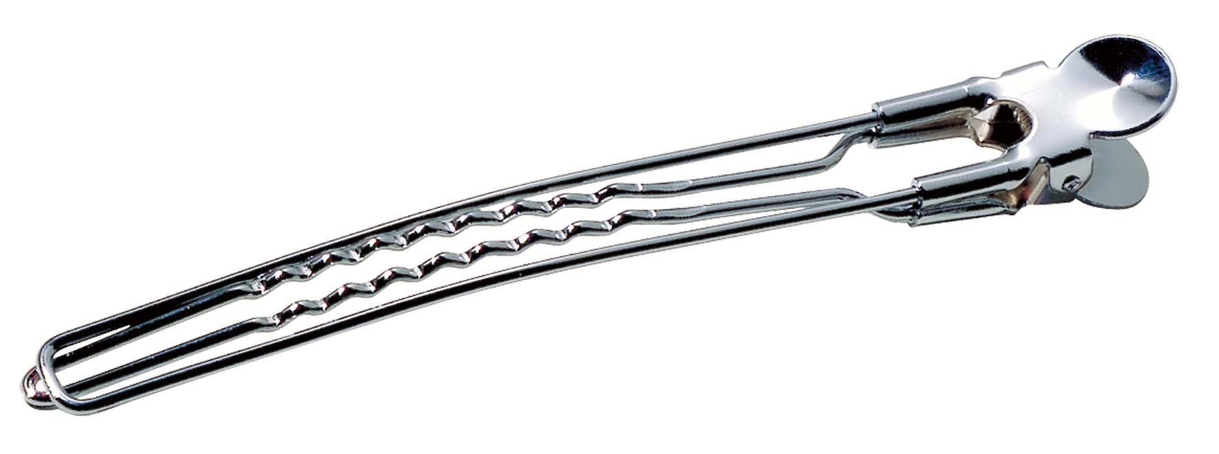 Comair HSK 10er Karte 12,5cm chrom Haarschneideklammer