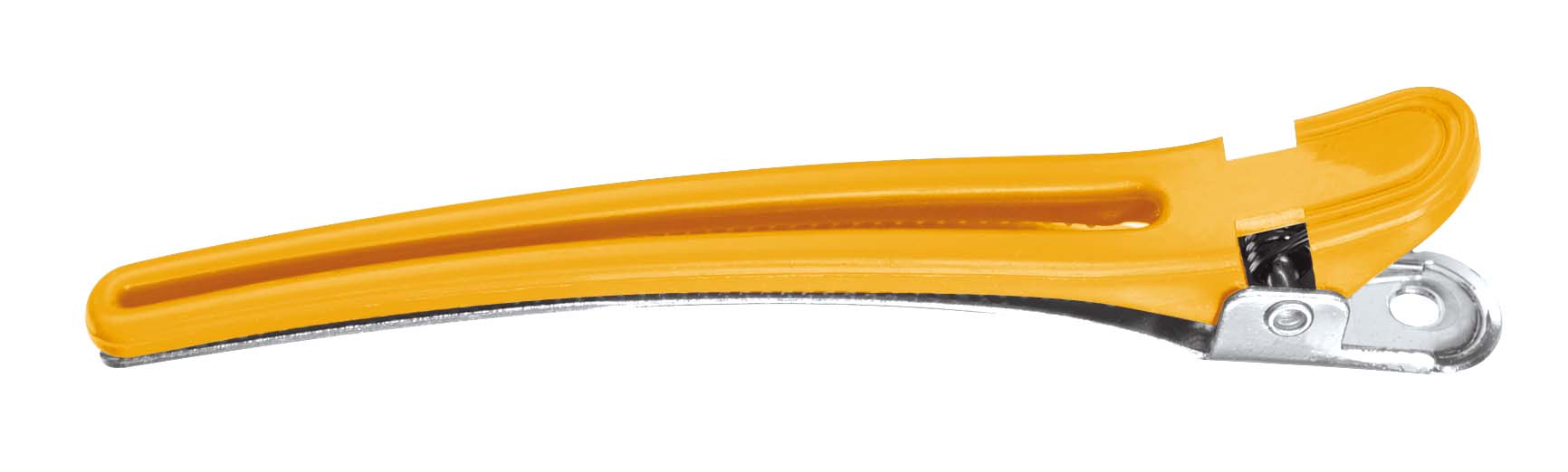 Comair Haarclips Plastik/Aluminium 10St gelb 95mm