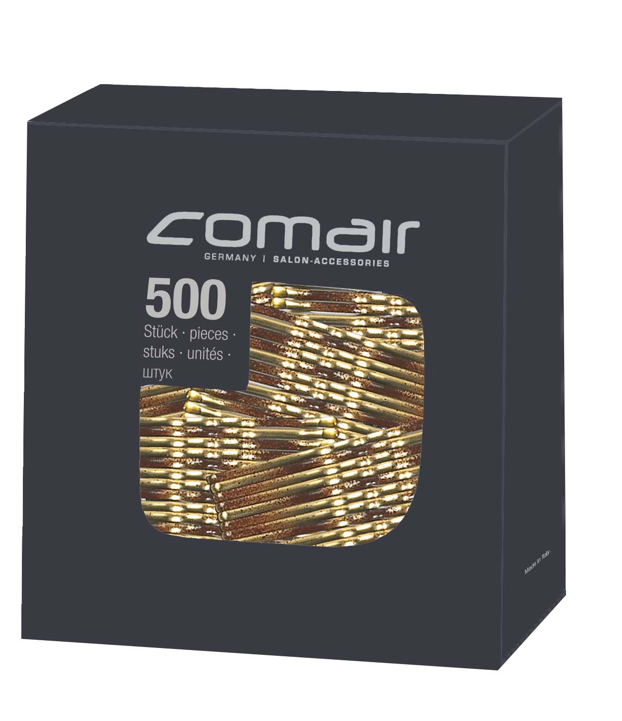 Comair Haarklemmen PF 500 St 59mm gold Pretty Fashion gewellt