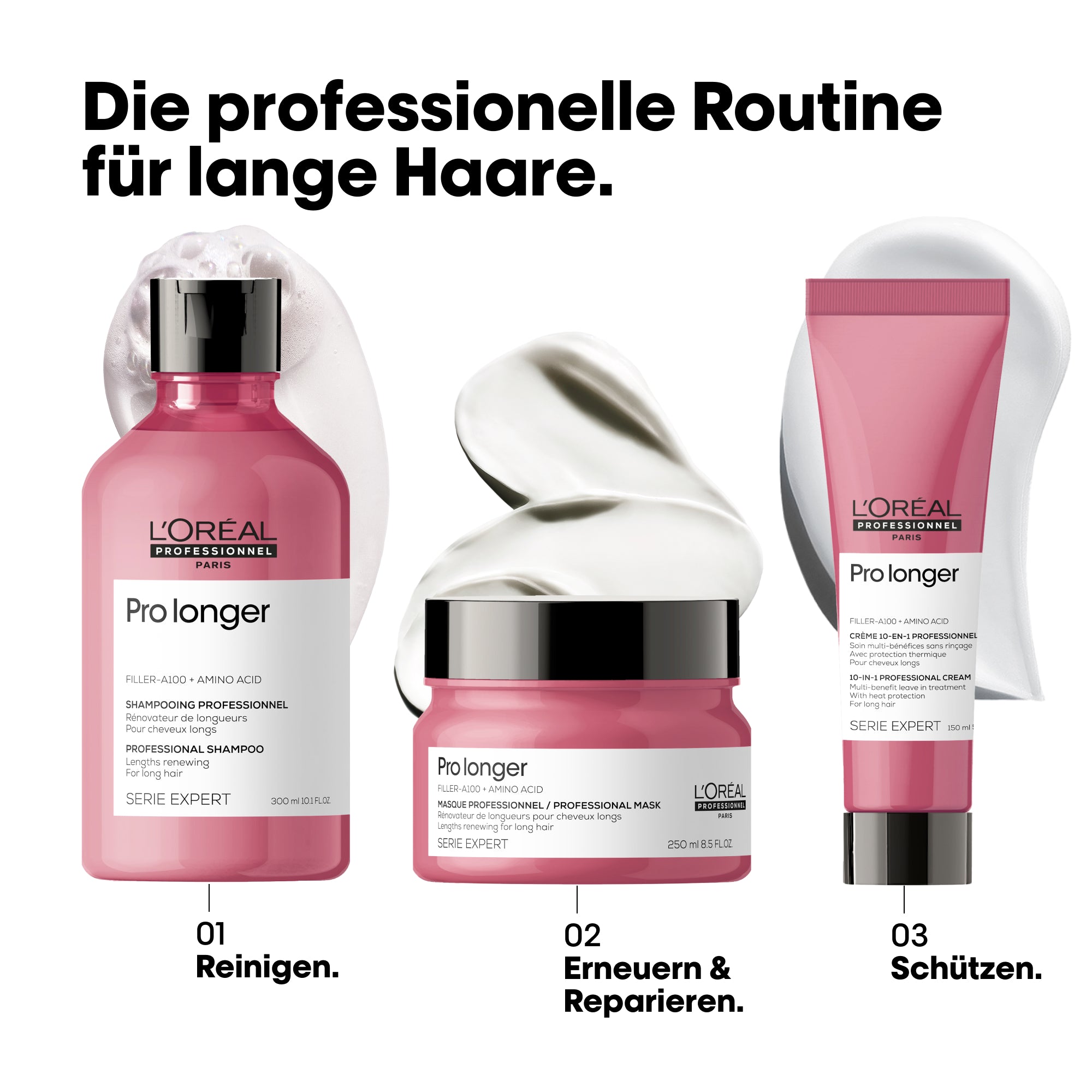 L'Oreal SE PRO LONGER SHP 300ML