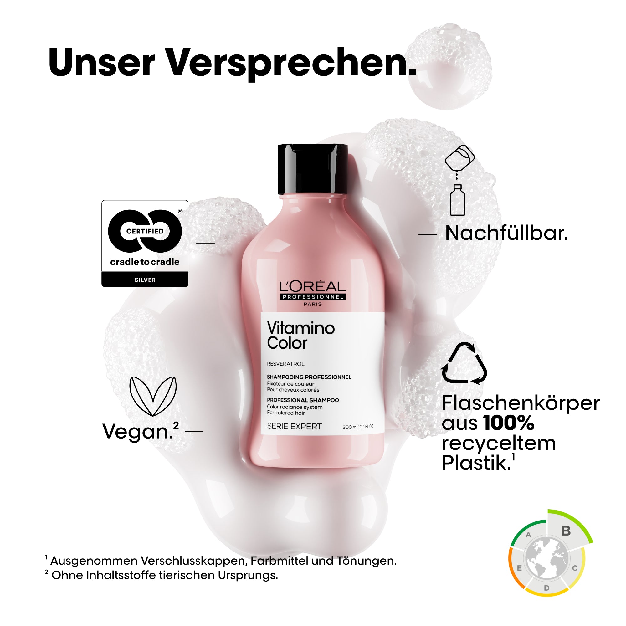 L'Oreal SE VITAMINO COLOR SHP 300ML