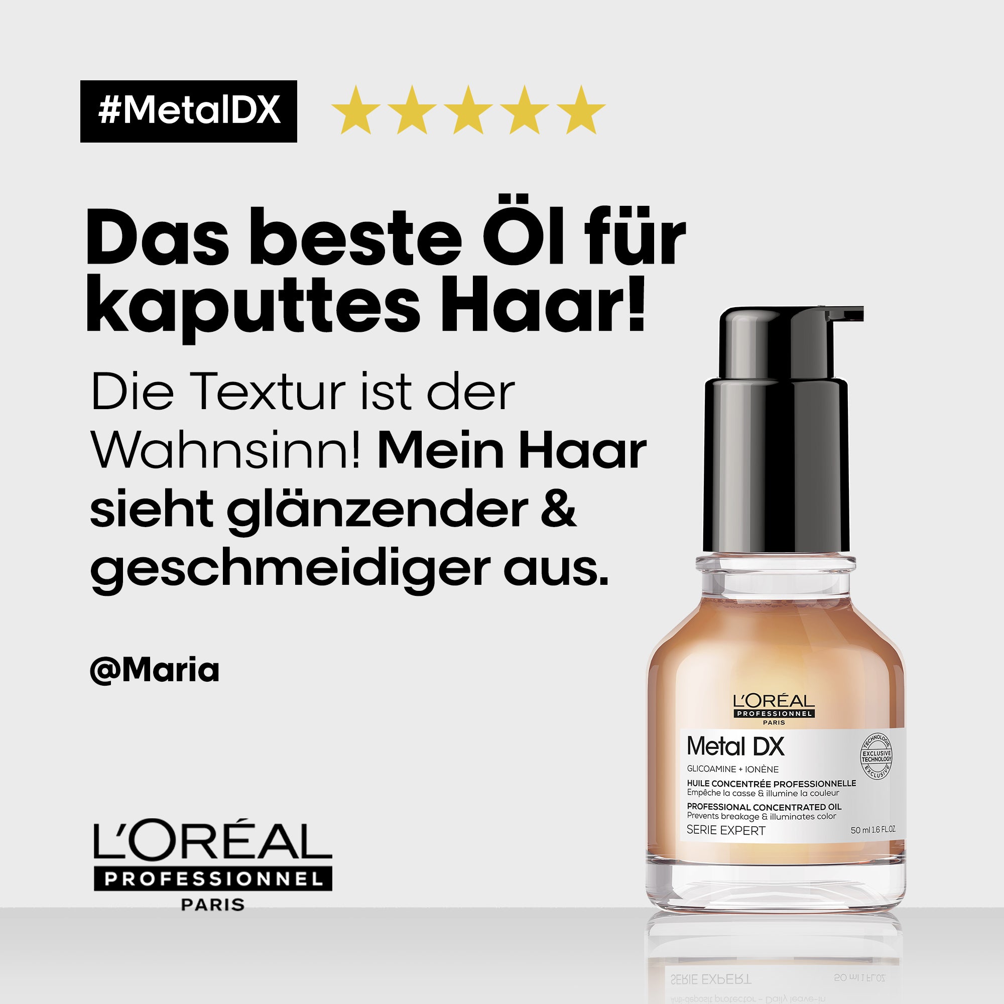 L'Oreal METAL DX OIL 50ml