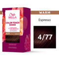 Wella Color Touch Fresh UP KIT 130ml DEEP_BROWNS 4/77 mittelbraun braun-intensiv