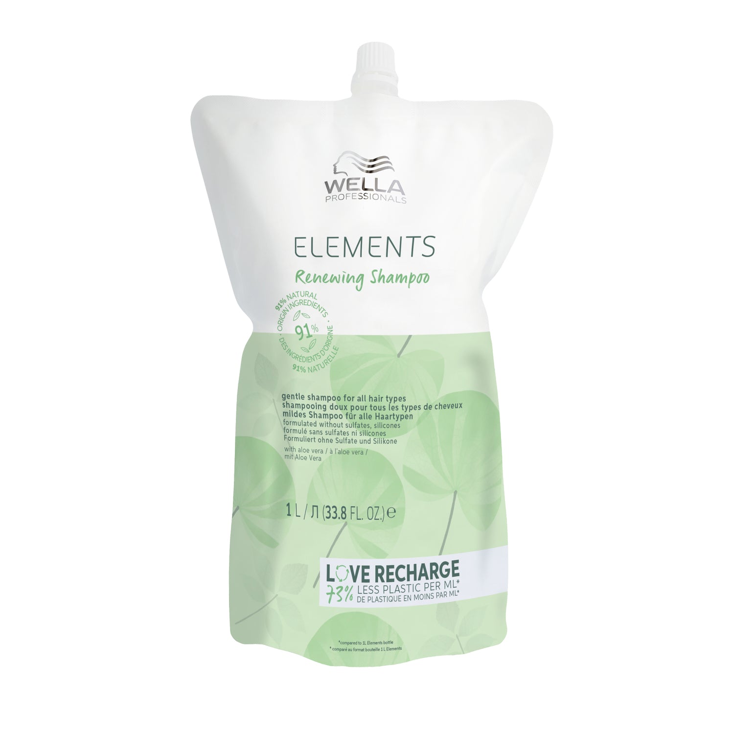 Wella Elements Renewing Shampoo Nachfüllpack 1L