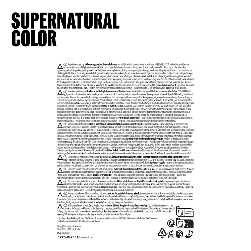 Wella Supernatural 7/45 120g Chili Red