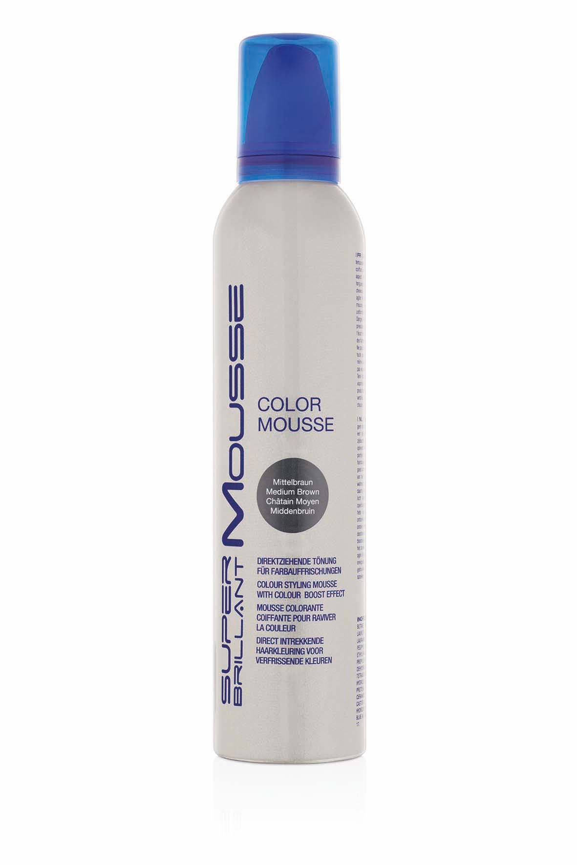 SB Mousse mittelbraun/medium brown 250ml Super Brillant Color Mousse SBC