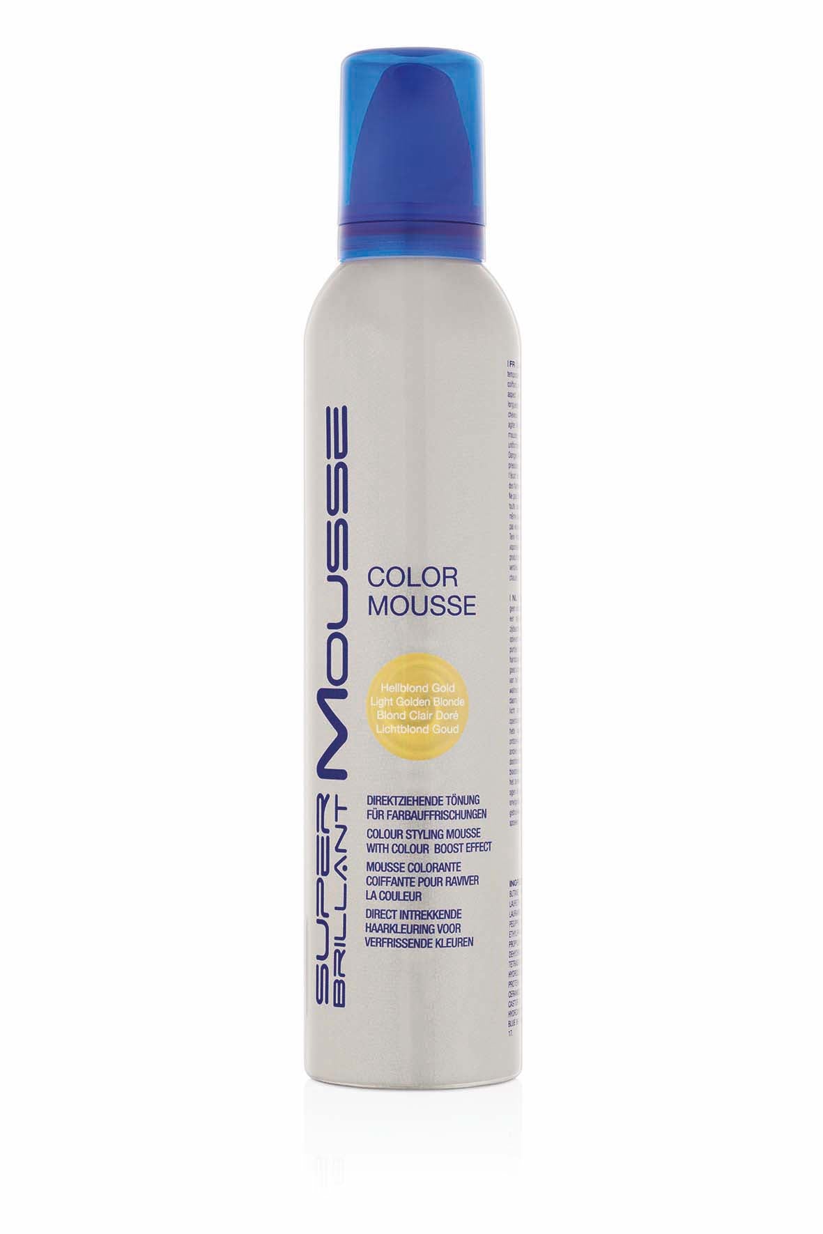 SB Mousse hellblond gold/light blonde gold 250ml Super Brillant Color Mousse SBC