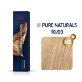 Wella Koleston PURE NATURALS 10/03 hell-lichtblond natur-gold 60 ml