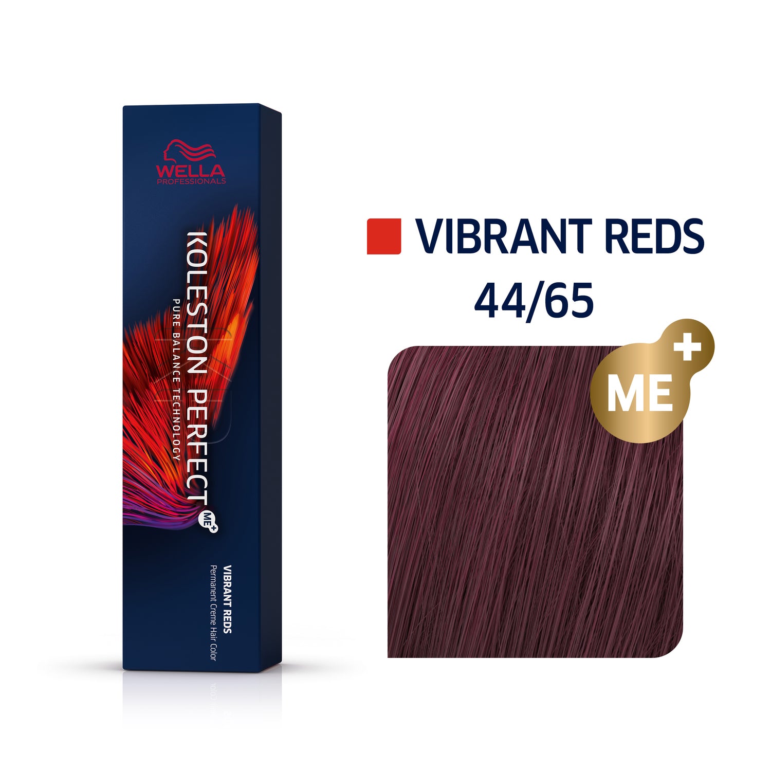 Wella Koleston VIBRANT REDS 44/65 mittelbraun intensiv violett-mahagoni 60 ml